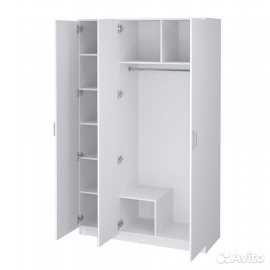 Шкаф гардеробный белый
