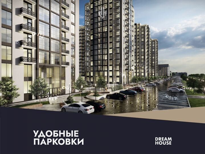 2-к. квартира, 83,6 м², 13/16 эт.