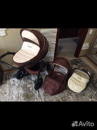 Коляска zippy 3 в 1