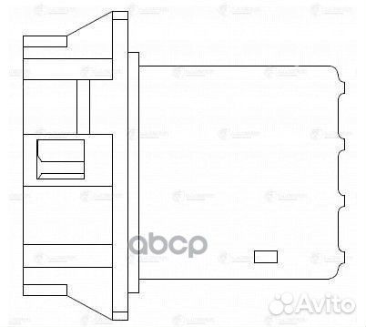 Резистор вентилятора отопителя LFR1410 luzar
