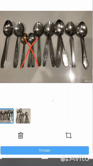 Ложки, вилки, посуда, сьемная ручка для сковороды