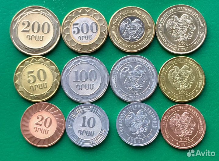 Армения, Украина - наборы монет