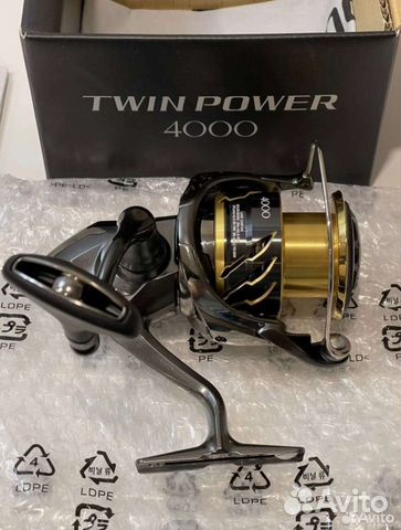 Катушка shimano 20 Twin Power 4000