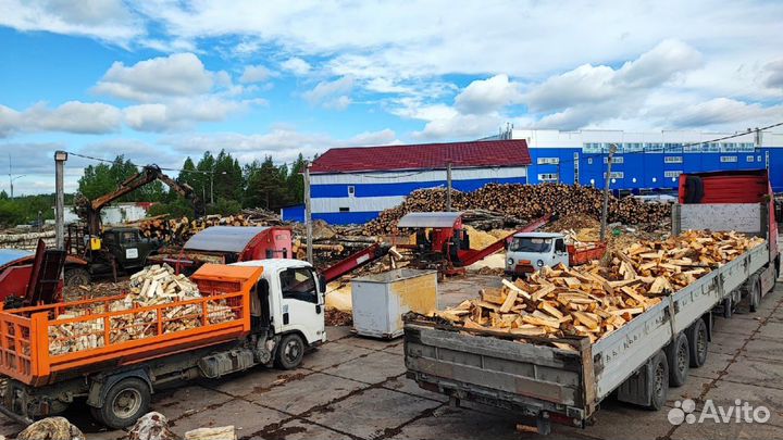 Дрова березовые колотые