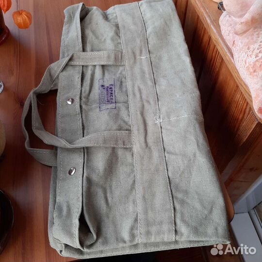 Сумка брезентовая из-под бронежилета 61Х63 см