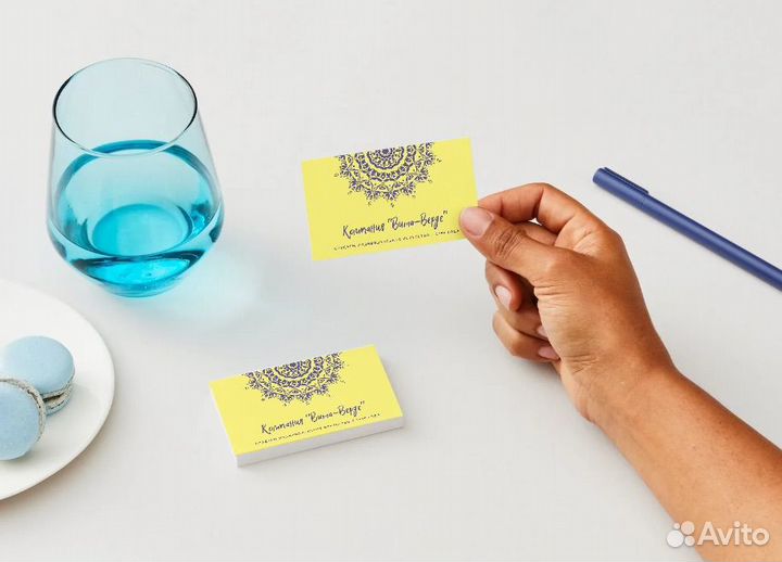 Создание дизайна визиток