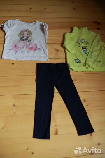 Пакет вещей для девочки 3 4 года