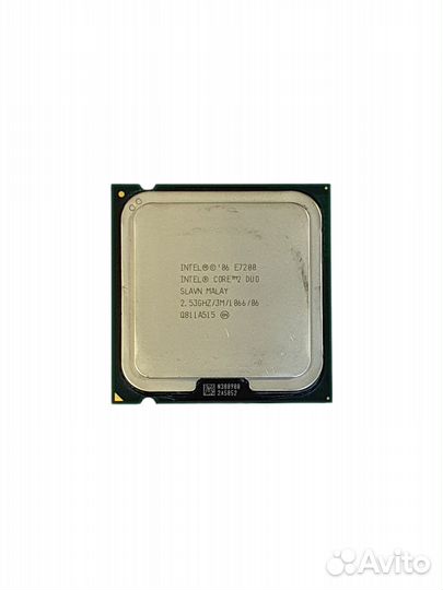 Процессор Socket 775 Intel Core2Duo E7200