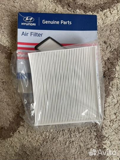 Салонный воздушный фильтр Hyundai,Kia