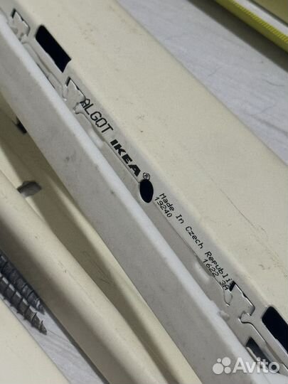 Гардepобная системa хpанeния стeллаж аlgoт иkea