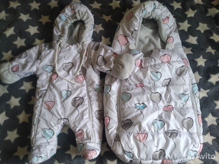 Продам конверт+комбинезон 5т