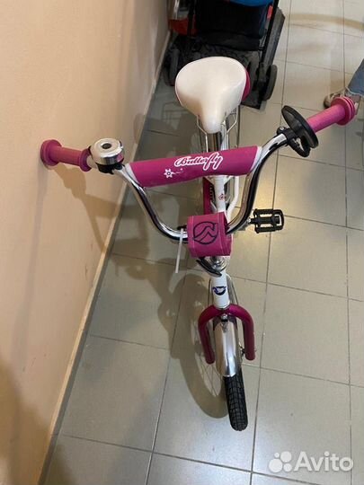 Детский велосипед Novatrack Butterfly 16