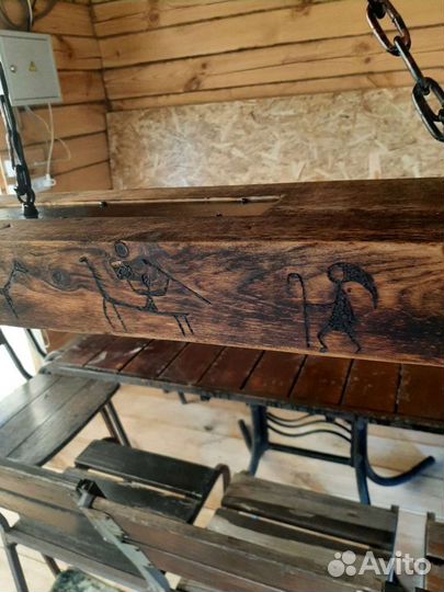 Люстра в стиле лофт