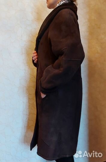 Дубленка натуральная женская 48 50