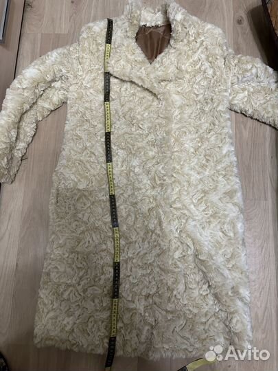 Шуба из экомеха женская