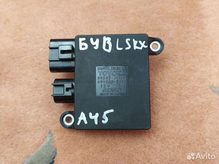 Блок управления вентилятором Lexus RX IV 2015-2019