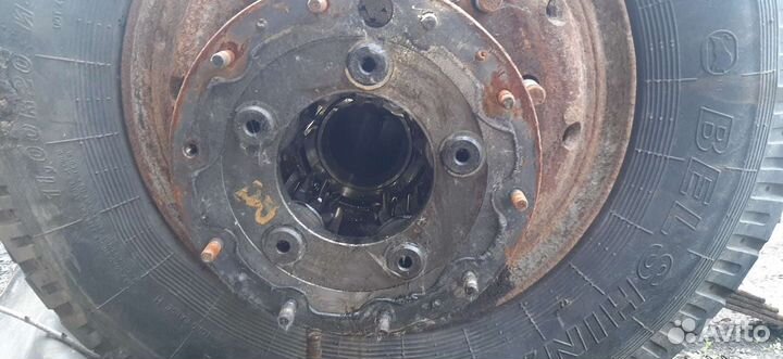 Задние ступицы на маз с блокировкой