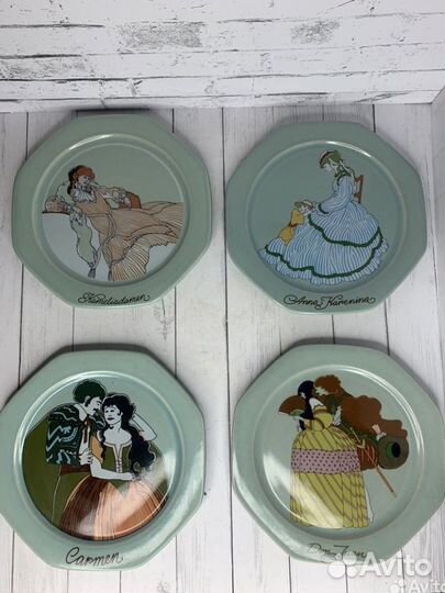 Настенная тарелка Винтаж Европа