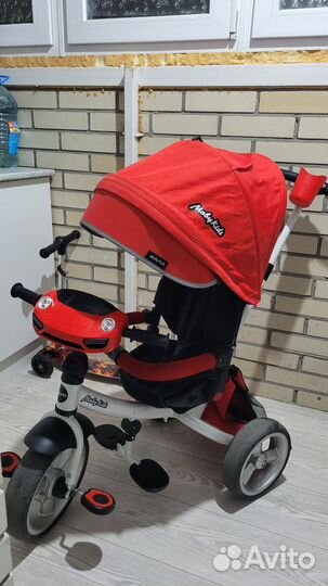 Трехколесный велосипед Moby Kids New Leader