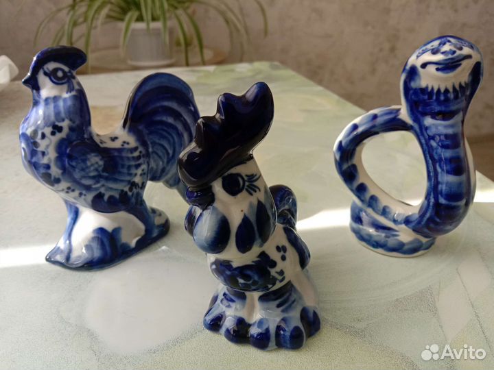 Гжель фигурки
