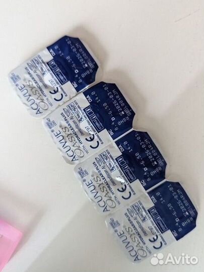 Линзы acuvue oasys -6.5 (Радиус 8,4)