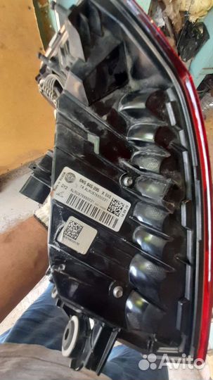 Фонарь volkswagen polo задний