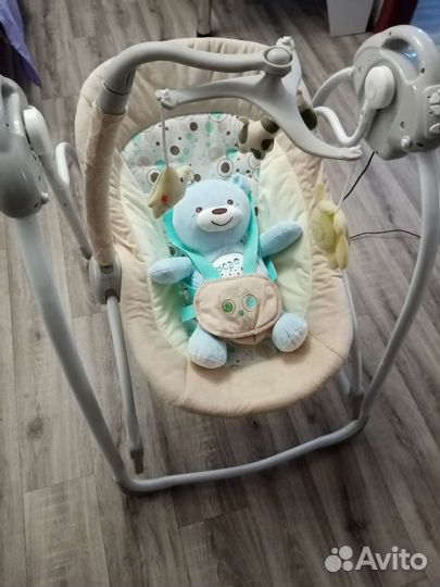 Электрокачели Flappy 2в1 с адаптером, Jetem