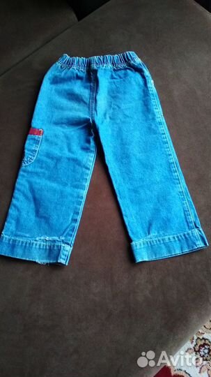 Джинсы и жилет