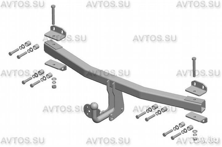Фаркоп volkswagen touareg (2003-2010)(VW 20)