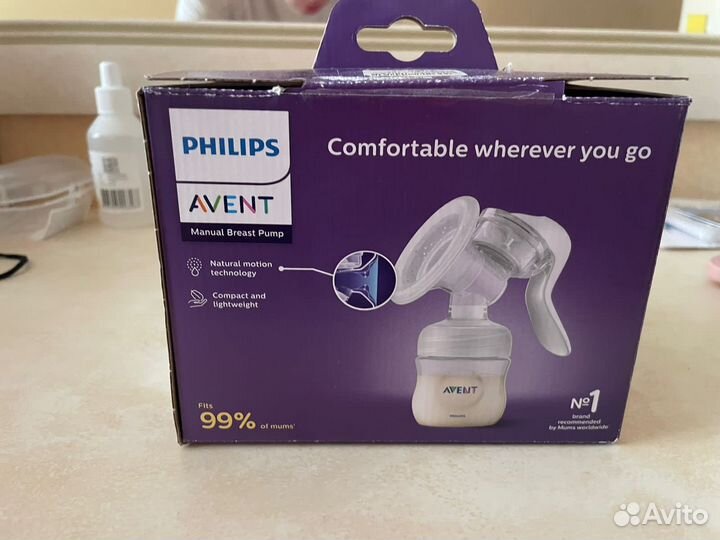 Молокоотсос avent ручной