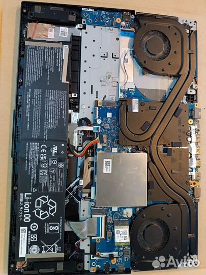 Ноут по запчастям Legion 5-17ACH6 проц труп