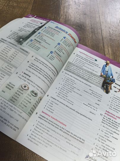 Учебник+тетрадь английского языка Upstream B1