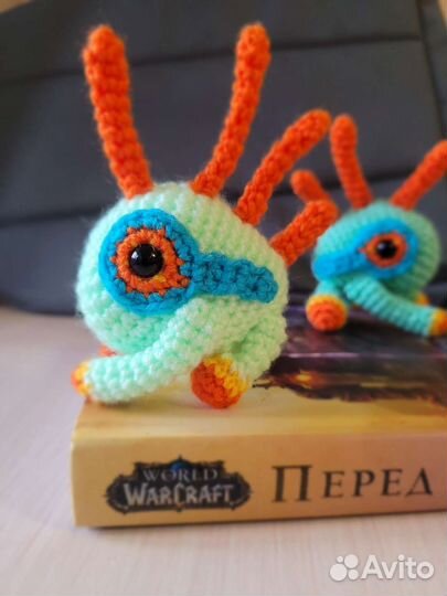 Вязаный мурлок из Warcraft