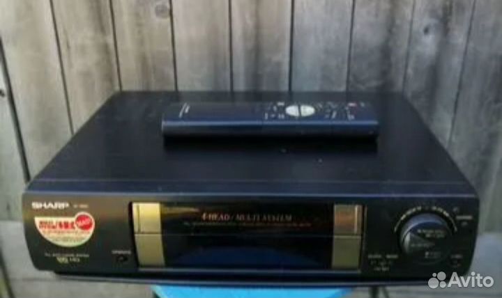 Видеомагнитофон sharp, VC-MA51 четырёхголовочный