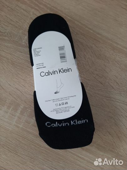 Носки с логотипом calvin klein