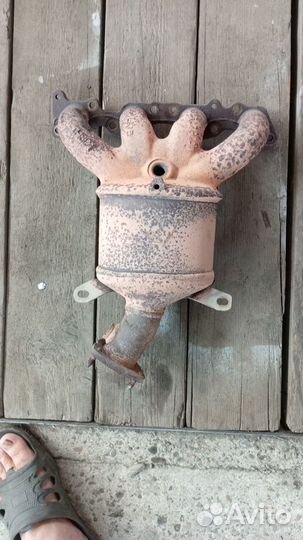 Катализатор на Приору в хорошем состоянии