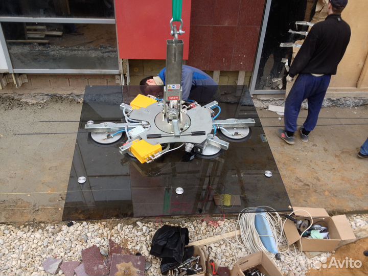 Аренда вакуумной присоски, захвата, подъемника