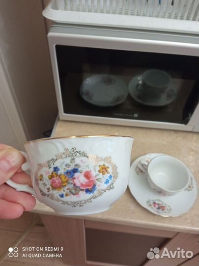 Чашка с блюдцем