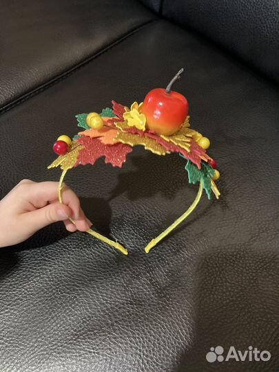 Осенний ободок для волос
