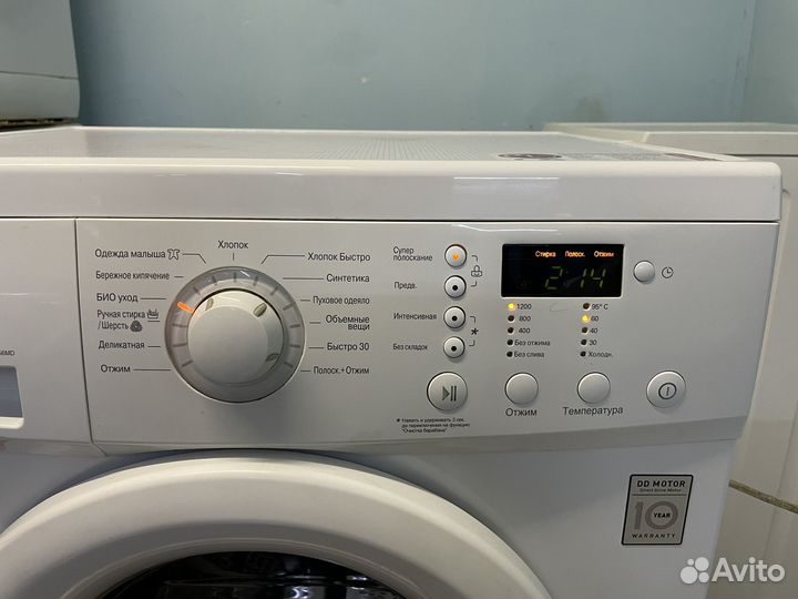 Стиральная машина LG (прямой привод)