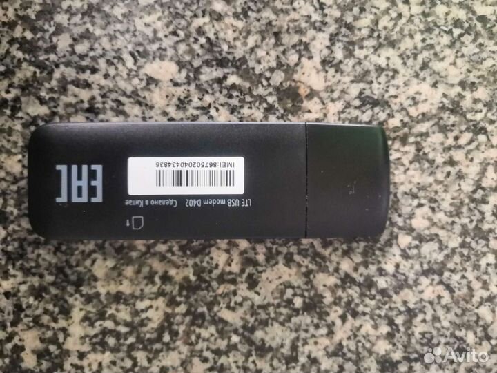 Модем tele2 4G model D402