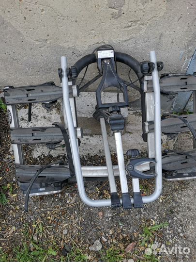 Крепление для фаркопа с платформой для 3 вел