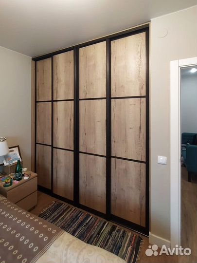 Двери купе для гардеробной, шкафа или ниши