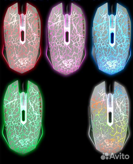 Проводная мышка с подсветкой Naffee Gamer