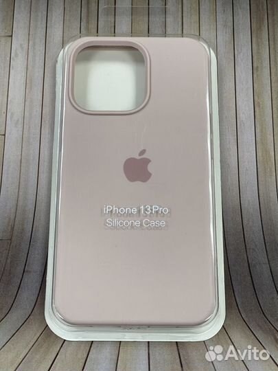 Чехол накладка iPhone 13 Pro Розовый песок