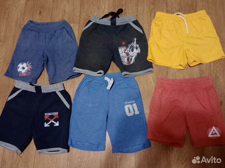 Вещи на мальчика пакетом 122-134+ обувь