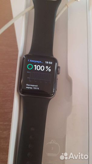 Часы apple watch 3 38
