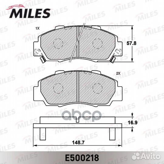 Колодки тормозные honda accord 91-98/CR-V 95-02