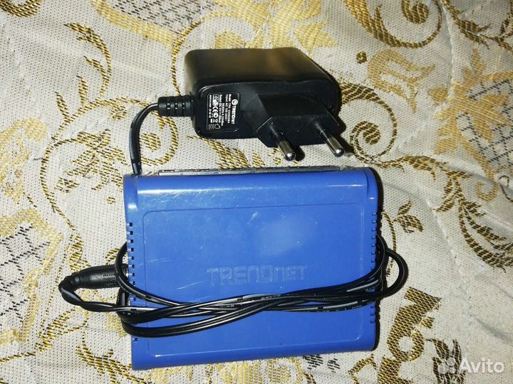 Хаб 5 портов (ethernet switch)