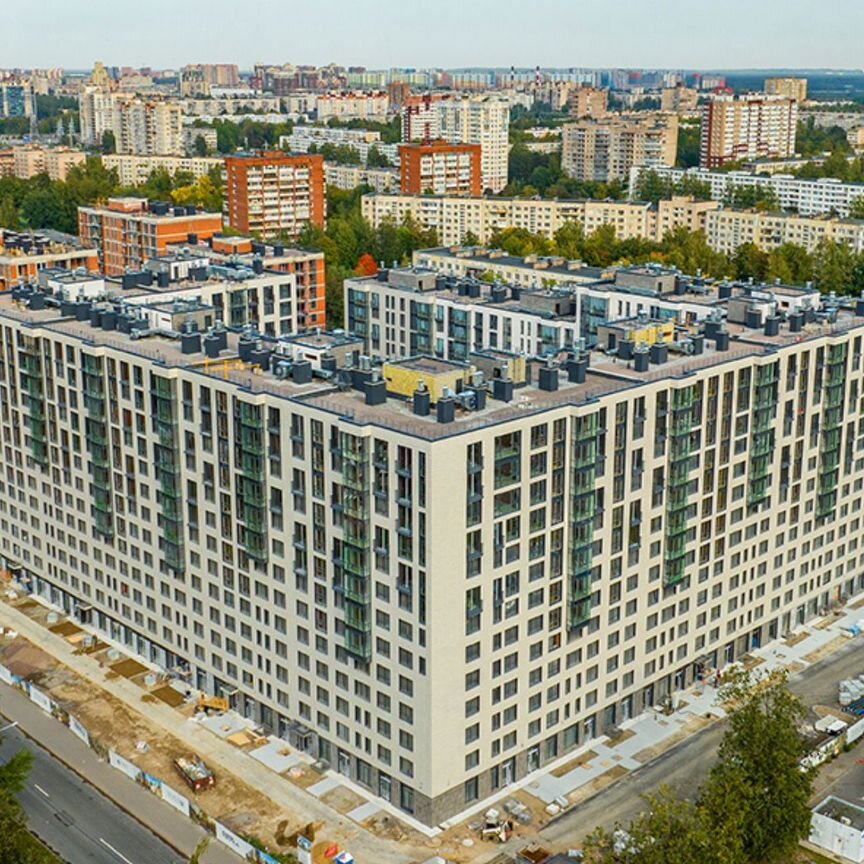 2-к. квартира, 63,8 м², 12/13 эт.